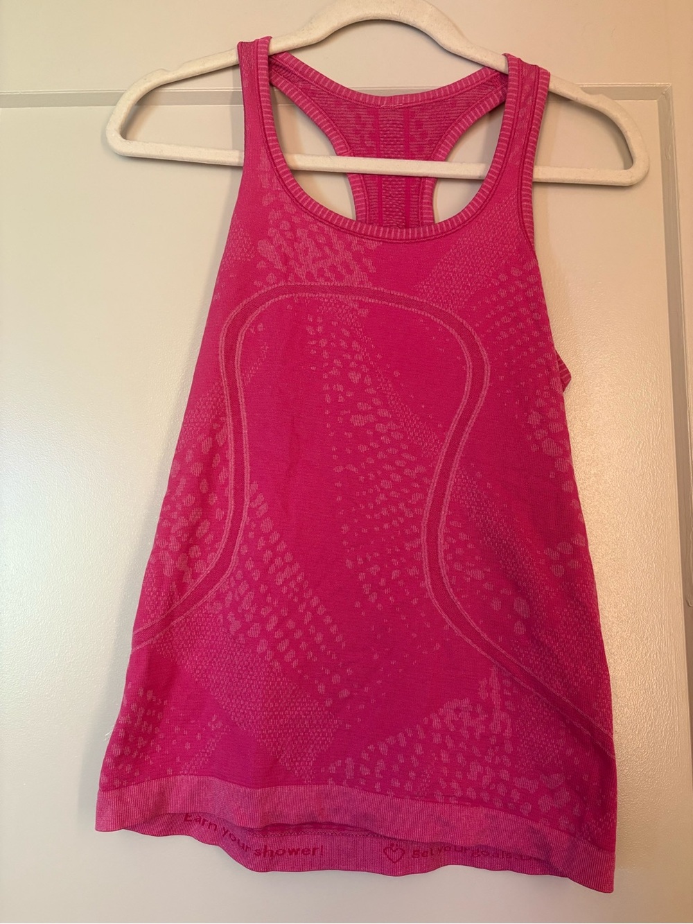 Lululemon Hot Pink Swiftly Tech Racerback Tank Top